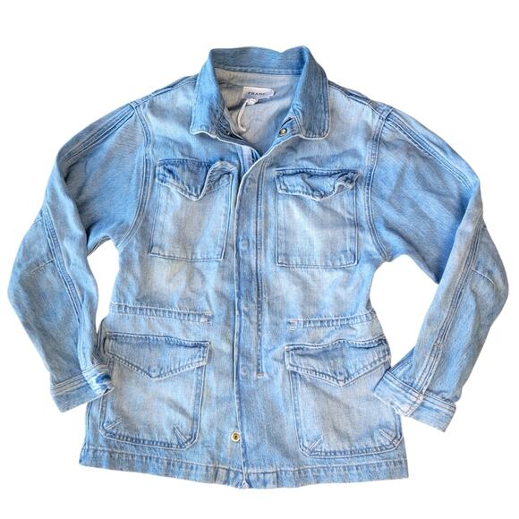 Frame Denim Service Jacket in Dana Point NWOT Size XS - Picture 3 of 8